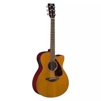 Концертная акустическая электрогитара Yamaha FSX800C — рубиново-красный Yamaha FSX800C Concert Electric Guitar -