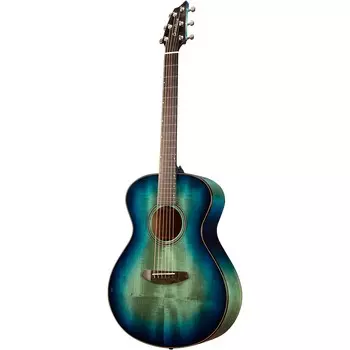 Концертная акусто-электрическая гитара Breedlove Oregon All Myrtlewood Limited Edition Lagoon