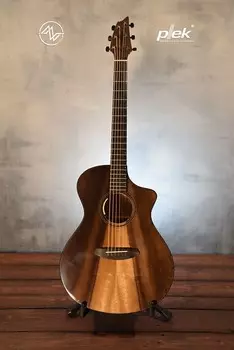 Концертная электроакустическая гитара Breedlove Limited Oregon Patina-SN27812-PLEK'd-Aeris Packaging Limited Oregon Patina Concert Acoustic-Electric Guitar-SN27812