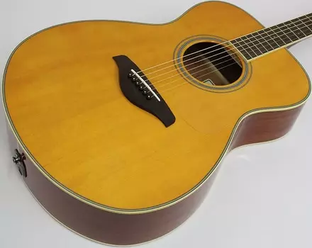 Концертная электроакустическая гитара Yamaha FS-TA TransAcoustic, винтажный оттенок FS-TA TransAcoustic Concert