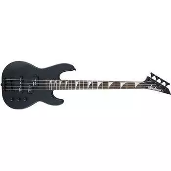 Концертная бас-гитара Jackson JS Series Minion JS1X Bass Guitar, Amaranth, Satin Black Concert Bass Minion JS1X
