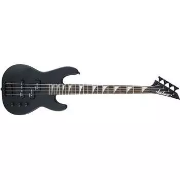 Концертная бас-гитара Jackson JS Series Minion JS1X Bass Guitar, Amaranth, Satin Black Concert Bass Minion JS1X