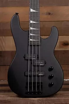 Концертный бас-гитара Jackson JS Series Minion JS1X, накладка на гриф из амаранта, матовый черный JS Series Concert Bass Minion JS1X, Amaranth Fingerboard, Sat...