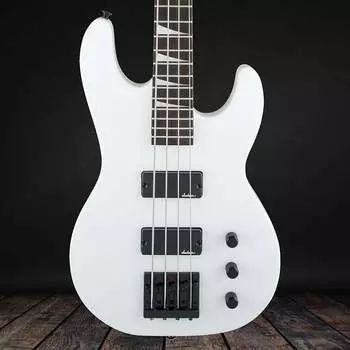 Концертный бас-гитара Jackson серии JS JS2-Snow White JS Series Concert Bass JS2-