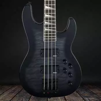 Концертный бас-гитара Jackson серии JS JS3Q-прозрачный черный взрыв JS Series Concert Bass JS3Q-