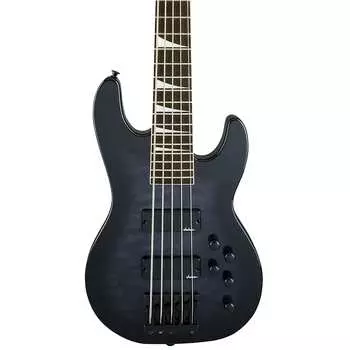 Концертный бас-гитара Jackson серии JS JS3VQ - прозрачный черный взрыв JS Series Concert Bass JS3VQ -