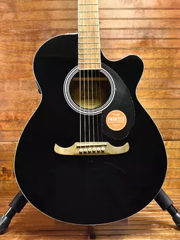 Концертный Fender FA-135CE, черный FENDER FA-125CE CONCERT BLACK