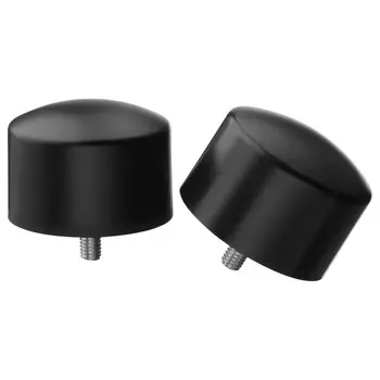 Концевая часть 2 шт, черная, RAFFIG IKEA