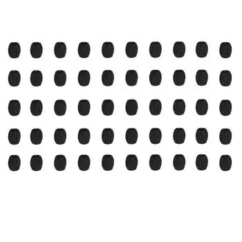 Концевые фитинги Jagwire Workshop Mini Tube Tops 50шт., черный / черный / черный