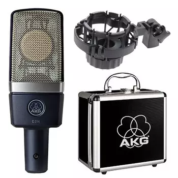 Конденсаторный микрофон AKG C214 Large Diaphragm Cardioid Condenser Microphone