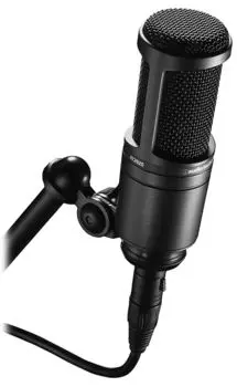 Конденсаторный микрофон Audio-Technica AT2020 Large Diaphragm Cardioid Condenser Microphone