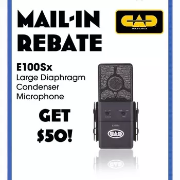 Конденсаторный микрофон CAD Equitek E100SX Large Diaphragm Supercardioid Condenser Microphone