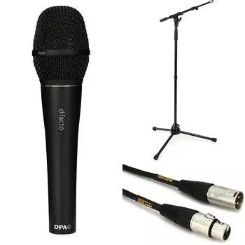 Конденсаторный микрофон DPA 4018V-B-B01 d:facto Supercardioid Wired Dynamic Microphone with Top Boost