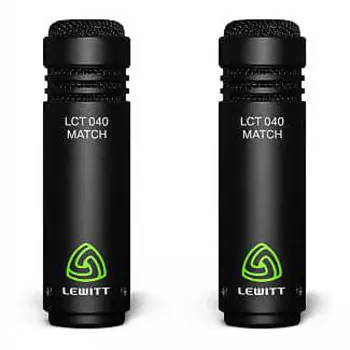 Конденсаторный микрофон Lewitt LCT 040 MATCH Small Diaphragm Cardioid Condenser Microphone Stereo Pair