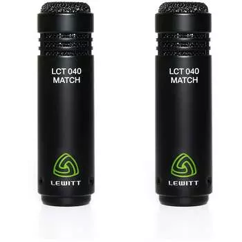 Конденсаторный микрофон Lewitt LCT 040 MATCH Small Diaphragm Cardioid Condenser Microphone Stereo Pair
