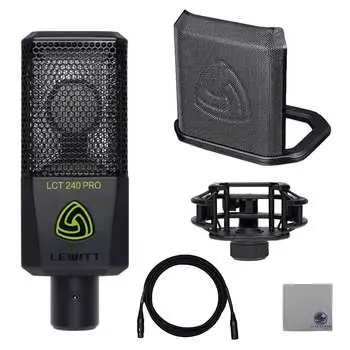 Конденсаторный микрофон Lewitt LCT-240-PRO-BLK Large-Diaphragm Condenser Microphone