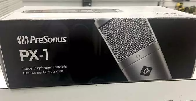 Конденсаторный микрофон PreSonus PX-1 Large Diaphragm Cardioid Condenser Microphone