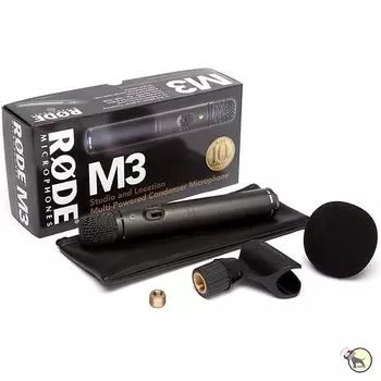 Конденсаторный микрофон RODE M3 Multi-Powered Cardioid Condenser Microphone