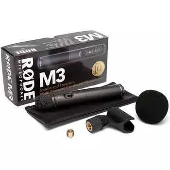 Конденсаторный микрофон RODE M3 Multi-Powered Cardioid Condenser Microphone