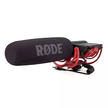 Конденсаторный микрофон RODE VideoMic Camera Shotgun Microphone with Rycote Lyre Suspension