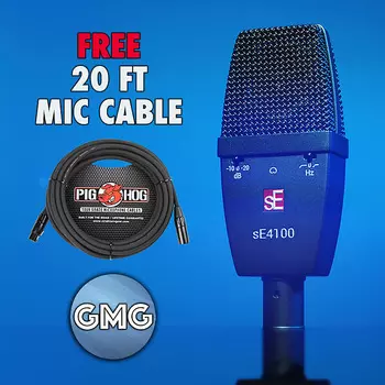 Конденсаторный микрофон sE Electronics sE4100 Large Diaphragm Cardioid Condenser Microphone