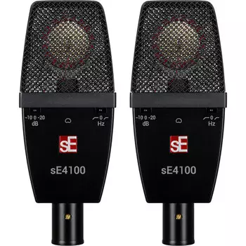 Конденсаторный микрофон sE Electronics sE4100 с большой диафрагмой (подобранная пара)
