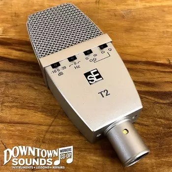 Конденсаторный микрофон sE Electronics T2 Large Diaphragm Multipattern Condenser Microphone