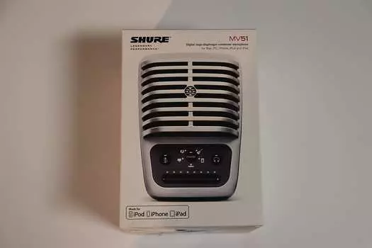 Конденсаторный микрофон Shure MOTIV MV51 iOS / USB Large Diaphragm Condenser Microphone