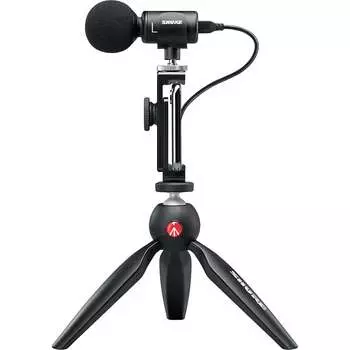 Конденсаторный микрофон Shure MOTIV MV88+ Video Kit with iOS / USB Condenser Microphone