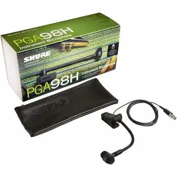 Конденсаторный микрофон Shure PGA98H-TQG Cardioid Condenser Gooseneck Instrument Mic with TA4F Connector