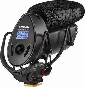 Конденсаторный микрофон Shure VP83F Lens Hopper Flash Camera-Mount Shotgun Condenser Microphone