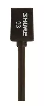 Конденсаторный петличный микрофон Shure WL93-6 Omnidirectional Subminiature Lavalier Condenser Mic with 6' Cable