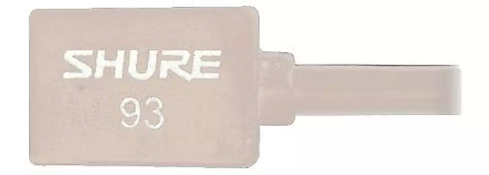 Конденсаторный петличный микрофон Shure WL93-6T Omnidirectional Subminiature Lavalier Condenser Mic with 6' Cable