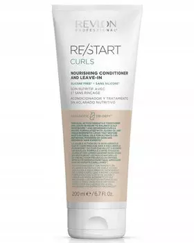 Кондиционер, 200 мл Revlon, Restart Curls Cleancer