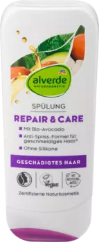 Кондиционер alverde NATURKOSMETIK Conditioner Repair Avocado, Sheabutter, 200 ml