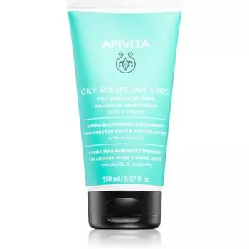 Кондиционер Apivita Holistic Hair Care с крапивой и прополисом для жирной кожи головы и сухих кончиков волос 150 мл
