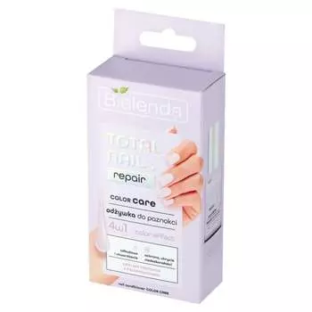 Кондиционер для ногтей Color Care 4в1 10мл Bielenda, Total Nail Repair