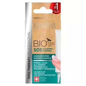 Кондиционер для ногтей и кутикулы, 12 мл Eveline Cosmetics, Nail Therapy Bio S.O.S.
