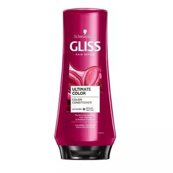 Кондиционер для окрашенных и мелированных волос 200мл Gliss, Ultimate Color Conditioner, Schwarzkopf