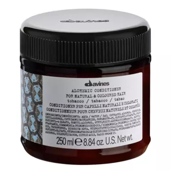 Кондиционер для окрашивания волос табачно-каштановый и светло-каштановый, 250 мл Davines Alchemic, цвет tobacco