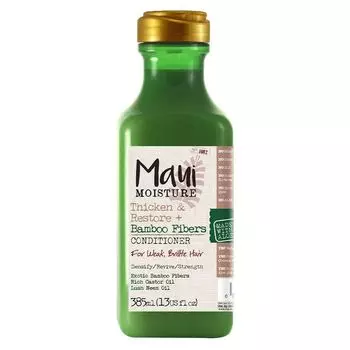 Кондиционер для ослабленных и ломких волос с бамбуком Maui Moisture Thicken & Restore + Bamboo Fibers, 385 мл