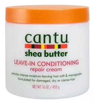 Кондиционер для ослабленных волос 453г Cantu Shea Butter Leave-in Conditioning Repair Cream -