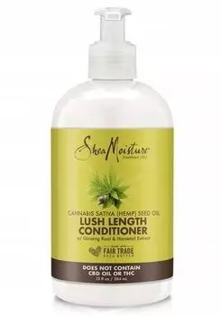 Кондиционер для пышной длины, кондиционер для волос, 384 мл Shea Moisture Cannabis Sativa (Hemp) Seed Oil, Inna marka