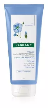 Кондиционер для тонких и нежных волос Klorane Flax Fiber