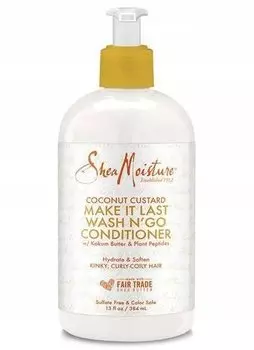 Кондиционер для волос, 384 мл Shea Moisture Coconut Custard Make It Last Wash N'Go Conditioner, Inna marka