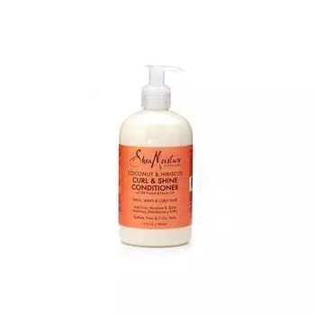 Кондиционер для волос Acondicionador con Aclarado Curl & Shine Coconut & Hibiscus Shea Moisture, 384 ml