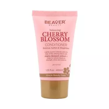 Кондиционер для волос с экстрактом цветущей вишни Beauty Balance Beaver, 40 мл
