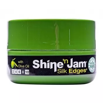 Кондиционер для волос Shine 'N Jam Silk Edges 2 унции Ampro
