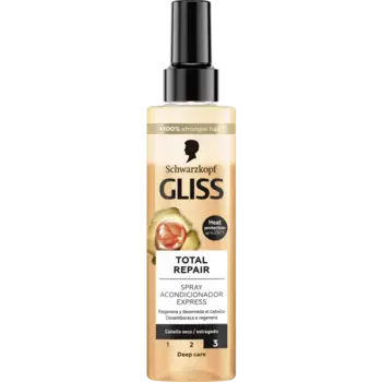 Кондиционер для волос total repair acondicionador de reparacin express Gliss, объем 200 мл