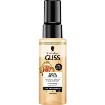 Кондиционер для волос total repair acondicionador de reparacin express Gliss, объем 70 мл